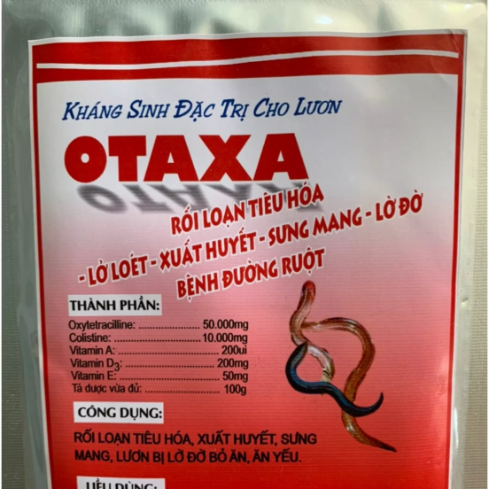 Otaxa kháng sinh đặc trị cho con lươn