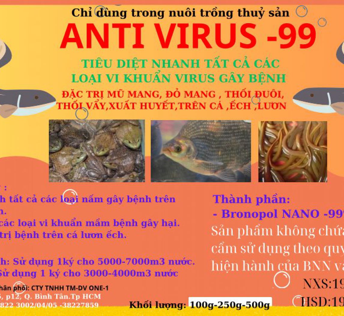 Anti Virus - chuyên trị nấm, ký sinh trùng
