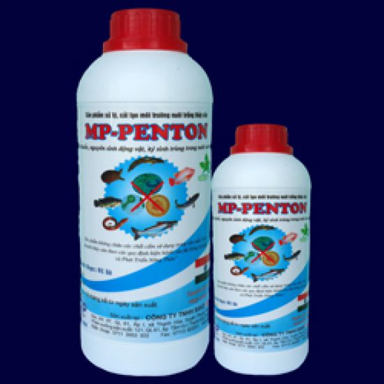 MP Penton - Thuốc trị phù đầu, đỏ mang, nấm mang, ghẻ lở hiệu quả cho lươn, cá