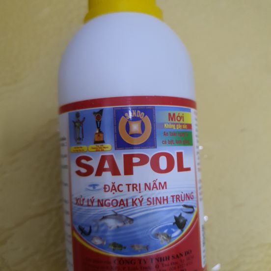 SaPol - Đặc trị nấm và ký sinh trùng chai 250ml