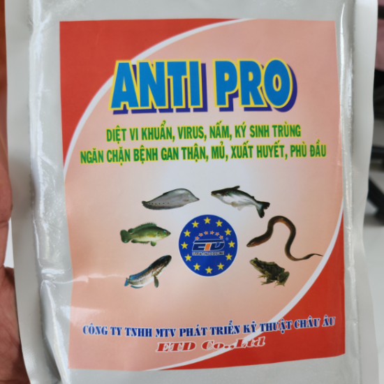 ANTI PRO - thuốc diệt  virut, vi khuẩn, nấm, ký sinh trùng