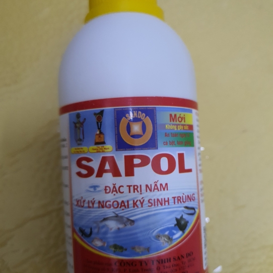 SaPol - Đặc trị nấm và ký sinh trùng chai 250ml