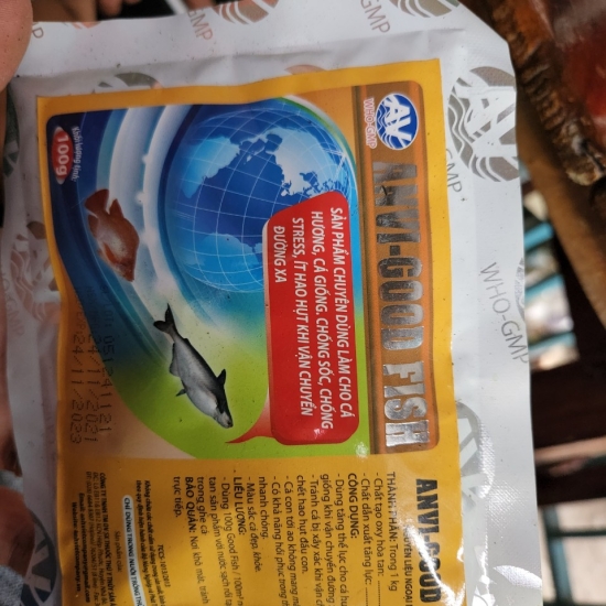 ANVI good fish - Thuốc chuyên dùng trong vận chuyển cá giống