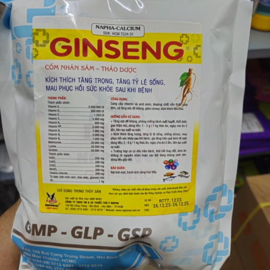CỐM NHÂN SÂM - HỔ TRỢ CHO LƯƠN ĐẺ HIỆU QUẢ