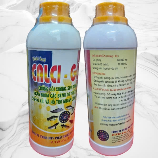 CALCI GOLD - BỔ SUNG KHOÁNG - CHỐNG XỈU TRÊN CHO LƯƠN